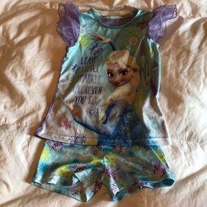 4/5t Disney frozen Elsa pajama